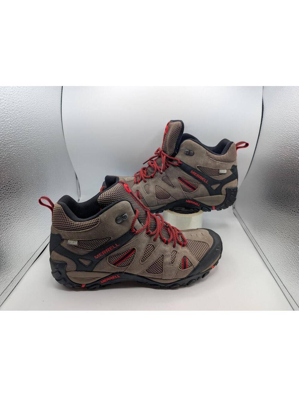 Merrell Deverta Mid Boots Men's Sz 14 US Waterproof Vent Hiking Shoes J375799C